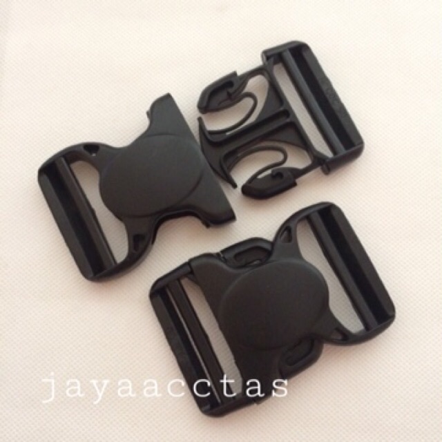 Kunci sodok tas 5.0 cm bahan plastik buckle acetal