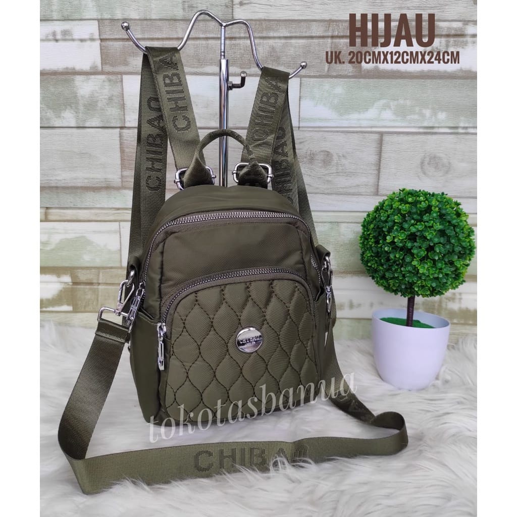 RANSEL WANITA IMPORT CHIBAO 3IN1 200#