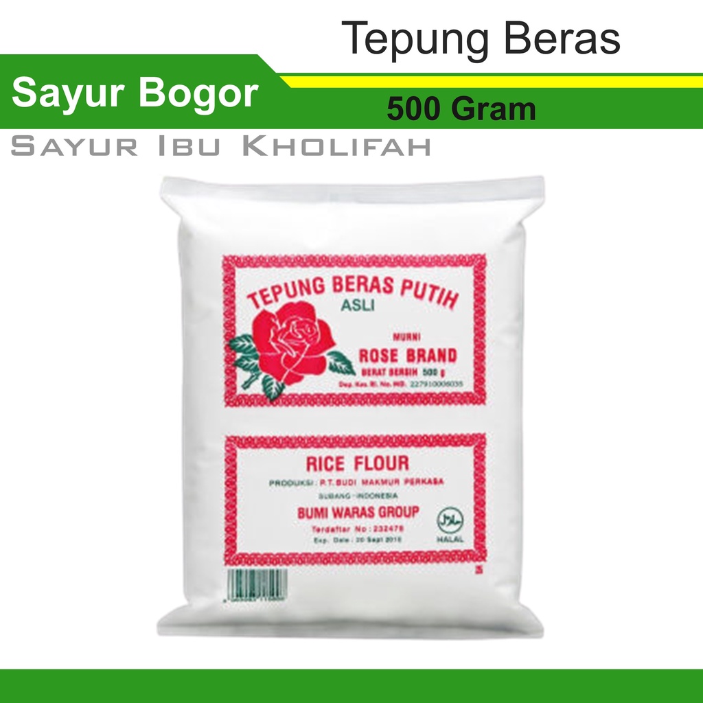 

Tepung Beras Rose Brand 500 Gram Bahan Pokok Sembako Murah Bogor