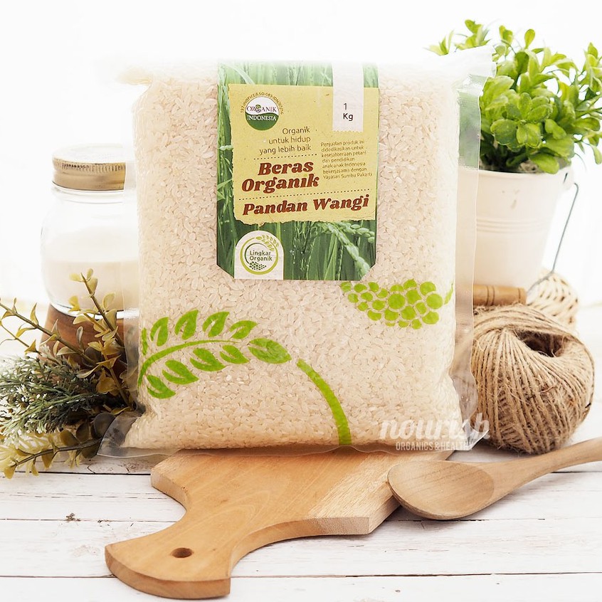 Lingkar Organik, Organic White Rice 1kg