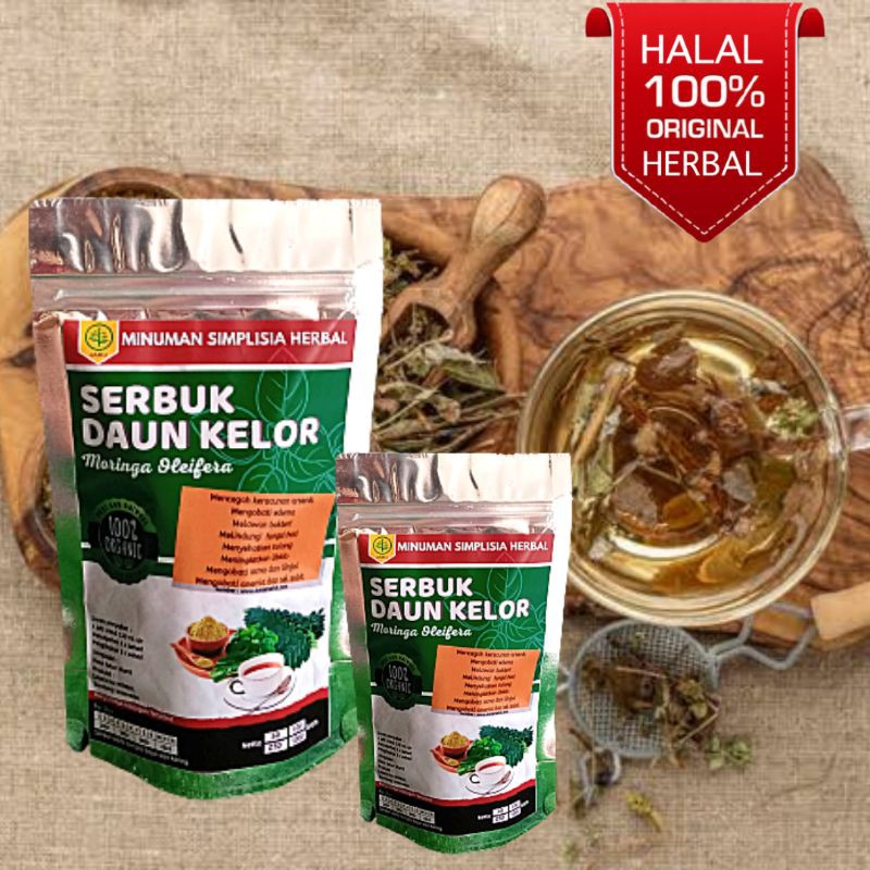 

Simplisia Herbal Kelor Serbuk murni