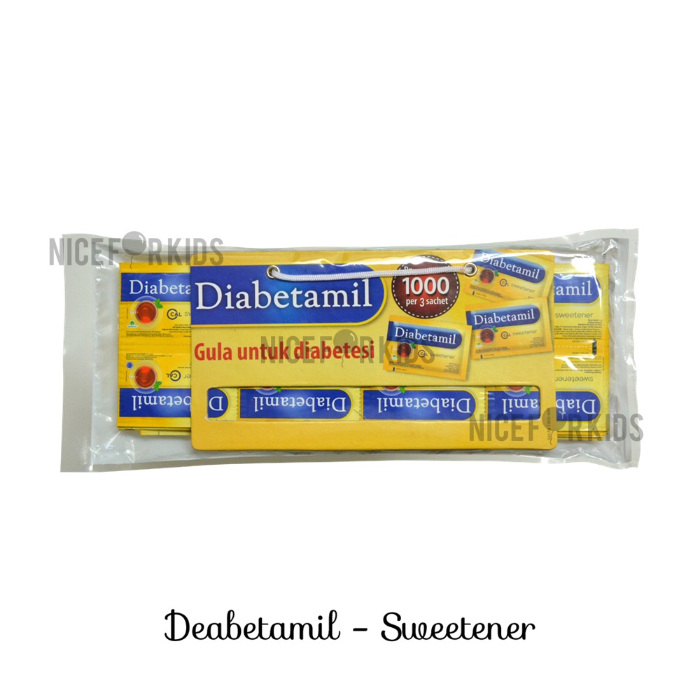 Diabetamil Sweetener Isi 80 Sachet Gula Diabetes