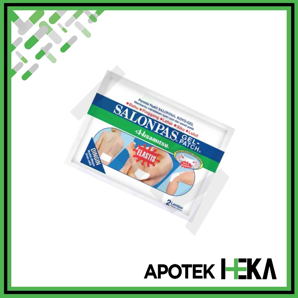 Salonpas Gel Patch isi 2 Lembar - Koyo Elastis (SEMARANG)