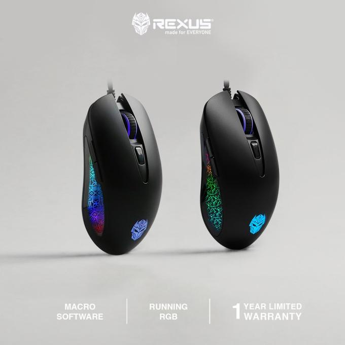 Rexus Mouse Gaming Arsa 12400 DPI