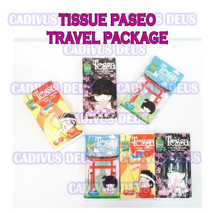 TISSUE -  TRAVEL PACK - HARGA 1 PAX