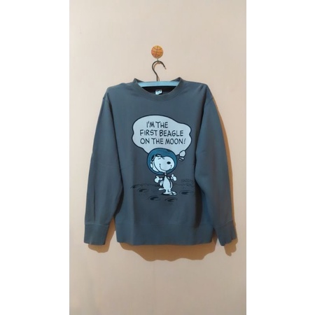 CREWNECK UNIQLO SNOOPY
