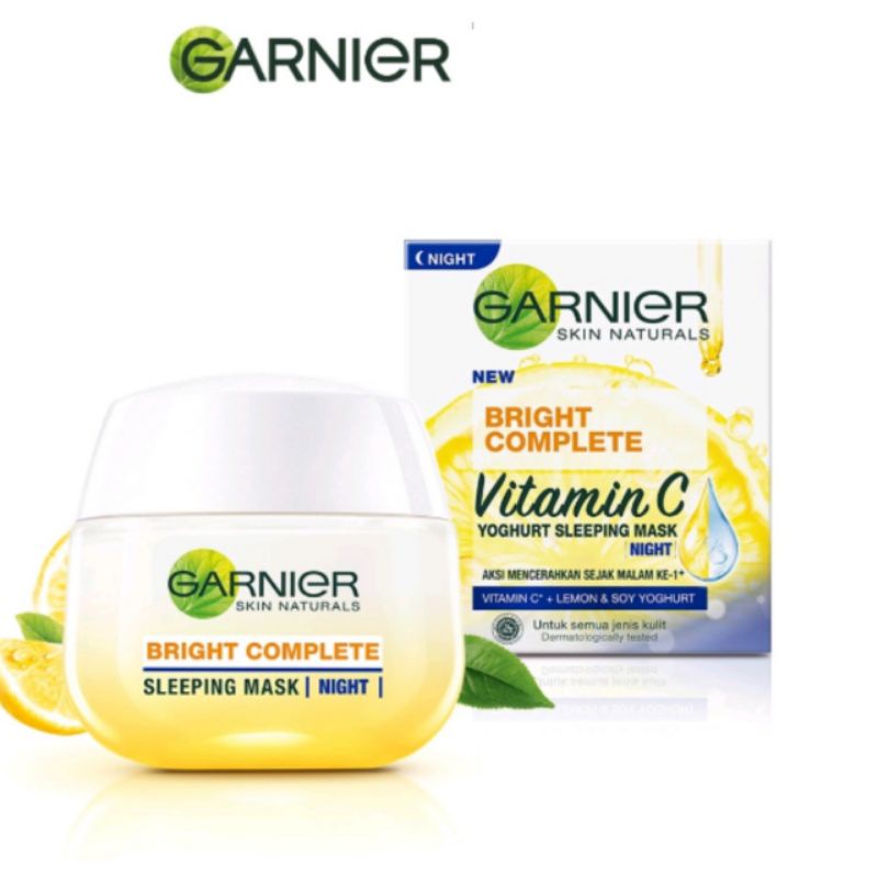 Garnier Light Complete Day &amp; Night Cream 50ml Krim Pagi dan Malam