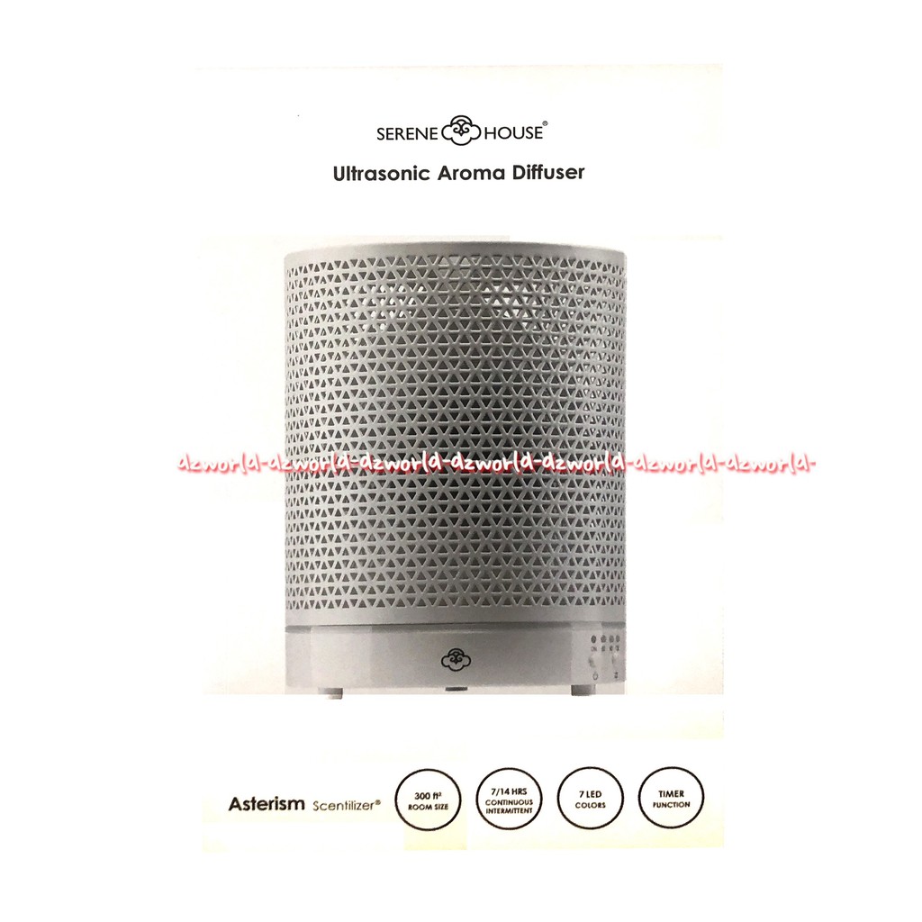 Serene House Ultrasonic Aroma Diffuser Alat Mesin Aromateraphy