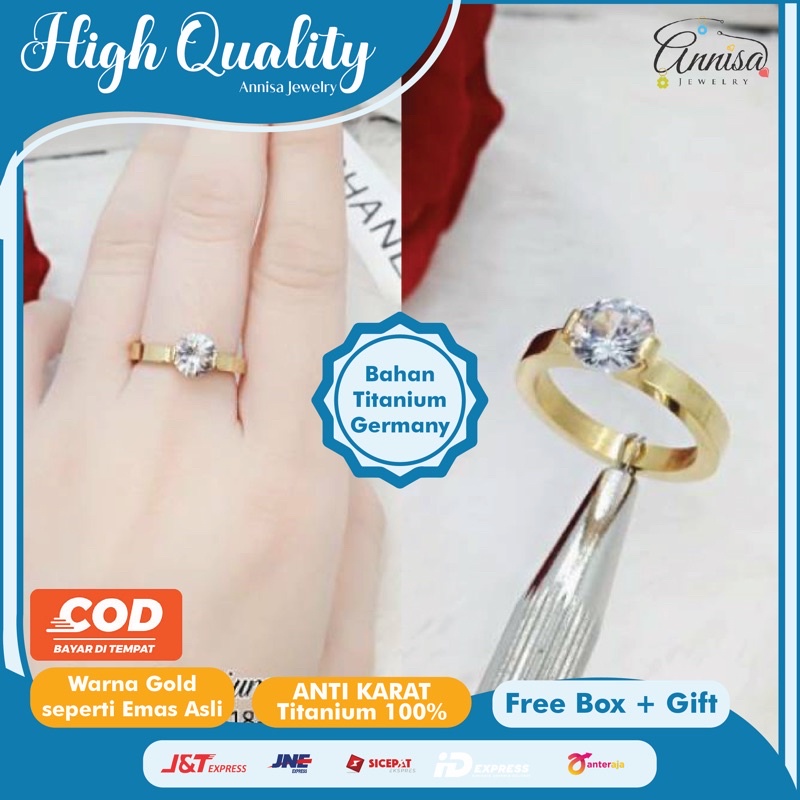 cincin titanium diamond