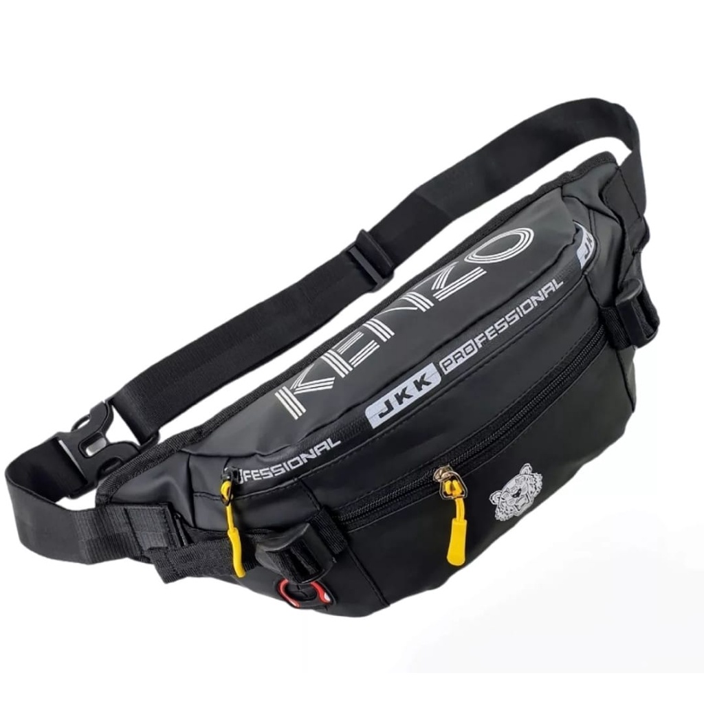 Tas Selempang Tas Pria Tas Pinggang Tas Anti Air Waistbag Sporty Waterproof