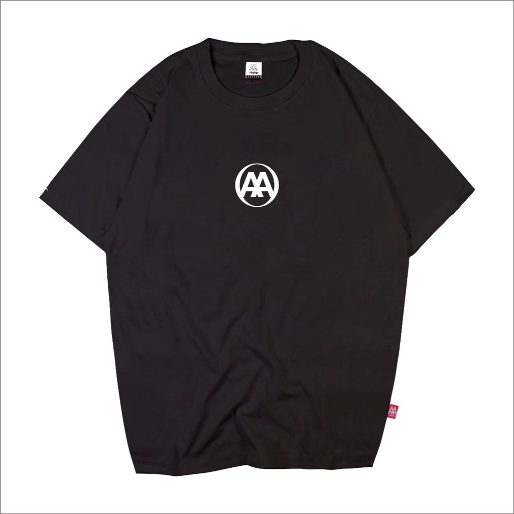 ORIGINAL DISTRO PRIA TSHIRT SIMPLE ALIVE ANGEL GOODNESS FONT OUVAL / KAOS KATUN / BAJU / OBLONG / TR