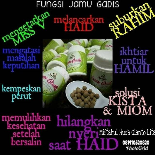 

JAMU GADIS