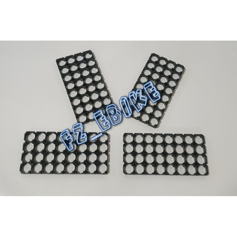 holder baterai battery lithium ion 18650 4 x 8
