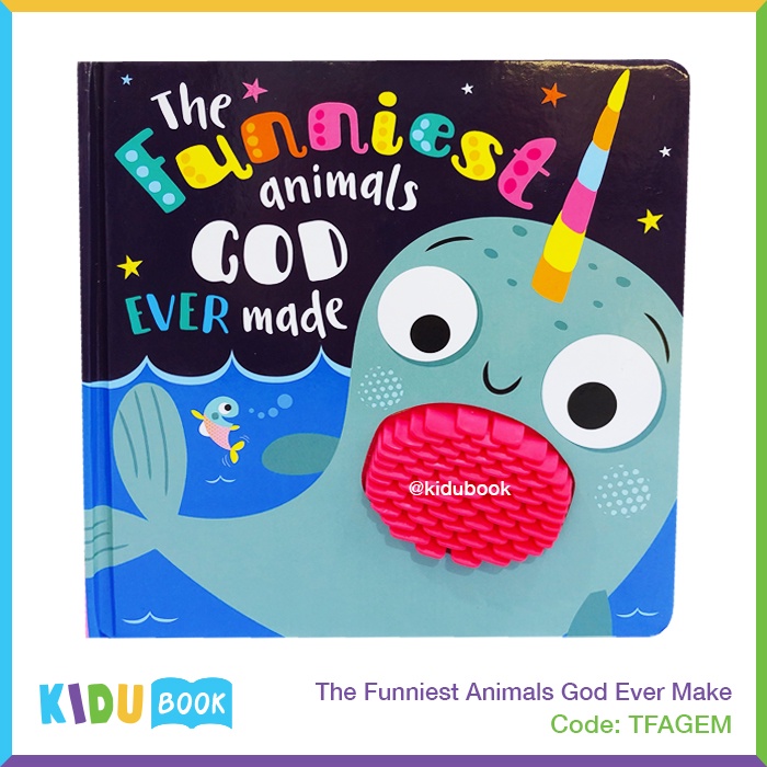 Buku Cerita Bayi dan Anak The Funniest Animals God Ever Make Kidu Baby