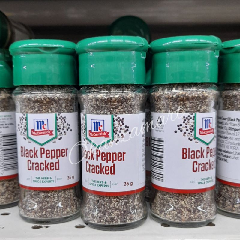 

McCormick Black Pepper Cracked 35gr