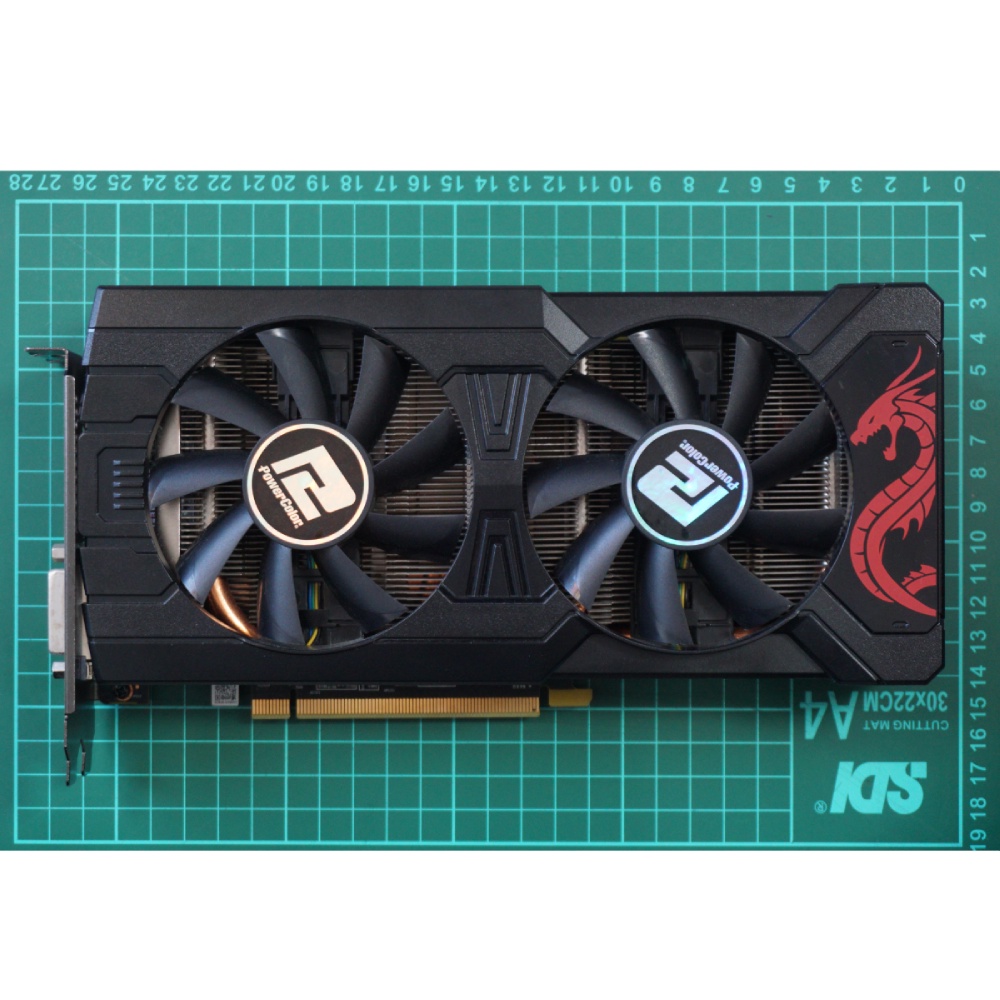 VGA RX 570 4GB GDDR5 PowerColor Red Dragon