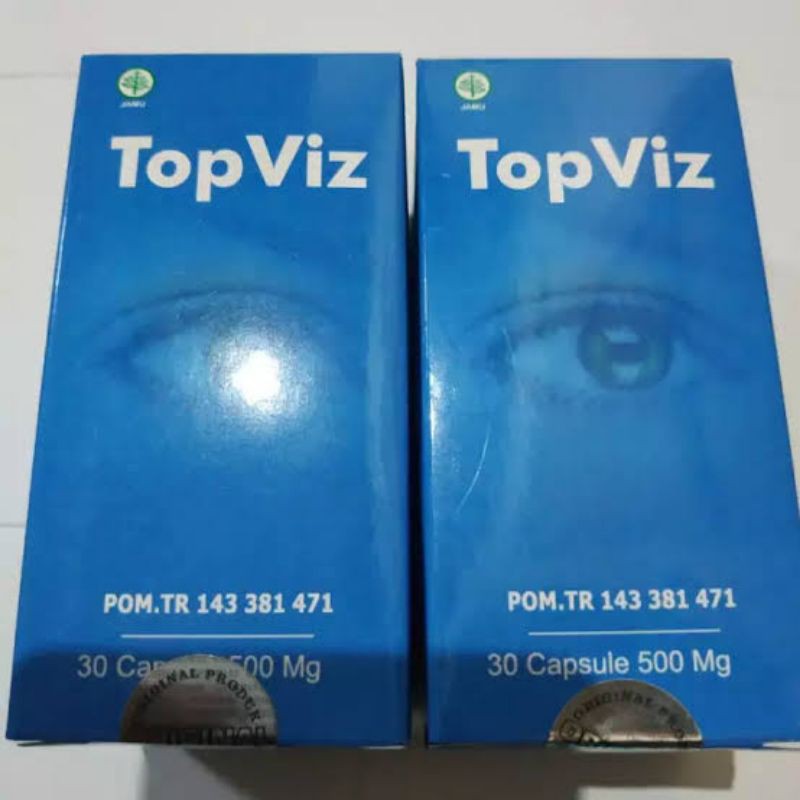 TOPVIZ  Original 100% manjur mengatasi mata katarak dan minus