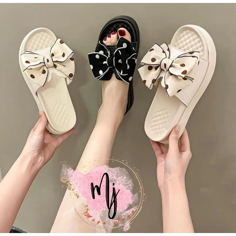 Sandal jelly wanita / sandal wedges perempuan balance