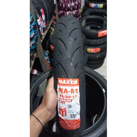 Maxxis ma-r1 90/80-17 soft compound tubles, ban motor bebek