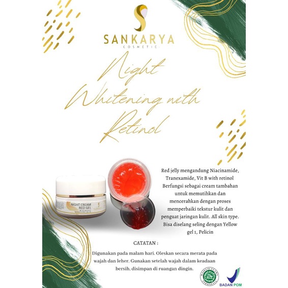 sankarya Night Whitening Retinol