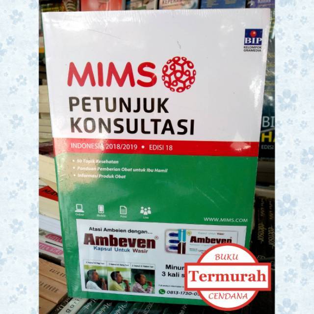 (TERBARU) MIMS Petunjuk Konsultasi Edisi 18 | Shopee Indonesia