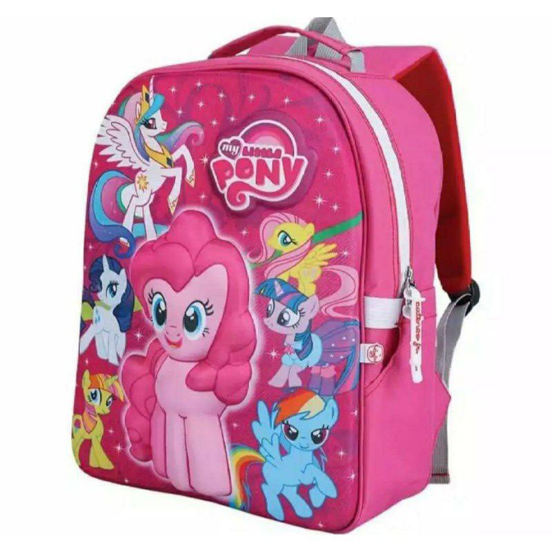 Tas Little pony emboss - tas ransel anak - tas anak