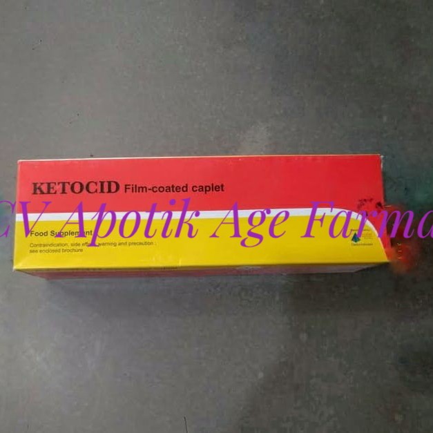 

Ketocid Caplet isi 100 (Pyridam Farma)