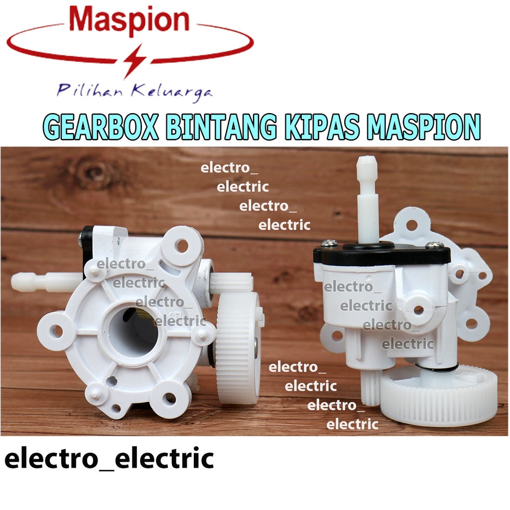 Sparepart Gear Box Bintang Kipas Angin Maspion Original