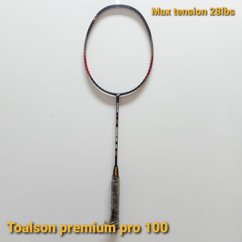 RAKET BADMINTON TOALSON PREMIUM PRO 100 ORIGINAL