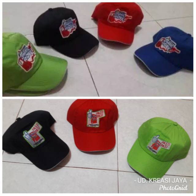 Topi SPBU Pertamina Pasti Pas dan On The Move