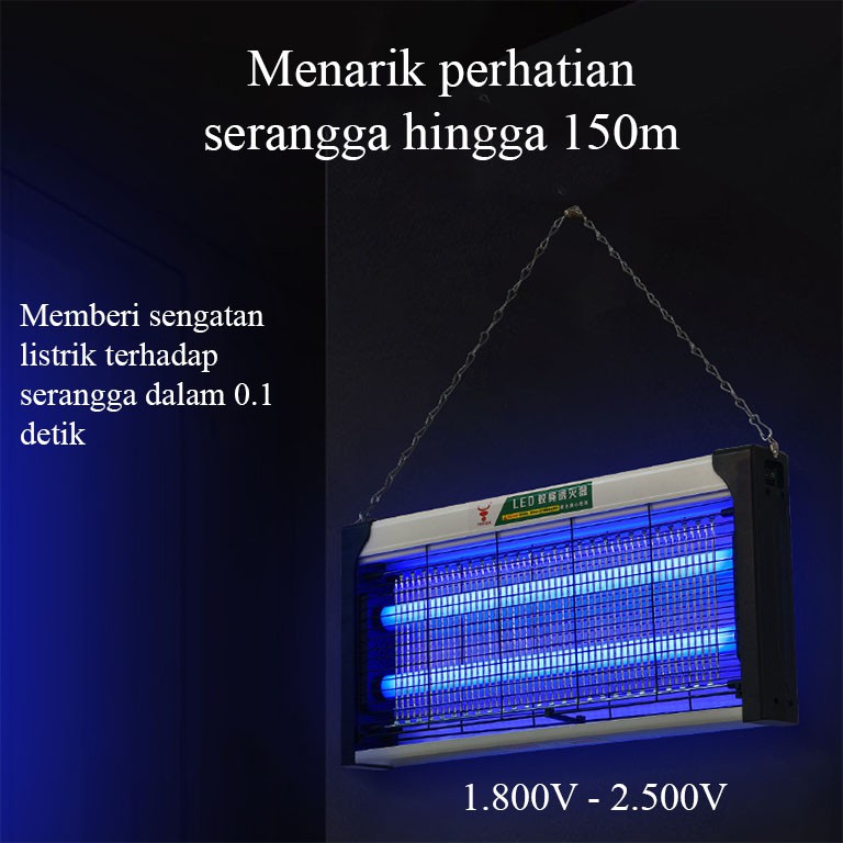 Lampu UV Anti Nyamuk Lalat Merk Tatibs Sinar UV Penangkap serangga