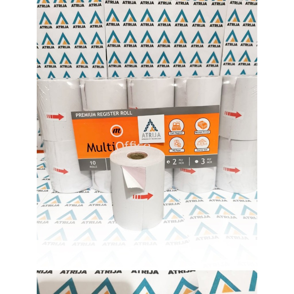 

TELLSTRUK MULTIOFFICE KERTAS STRUK KASIR NCR 75x60 mm 2 ply