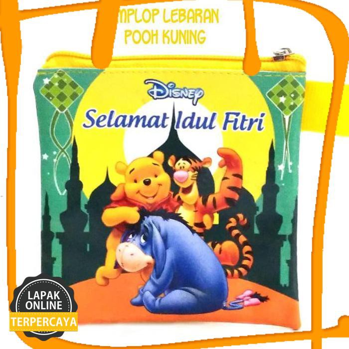 

New Arrival Dompet Pouch Amplop Angpao Lebaran Hari Raya Idul Fitri Pooh Kuning Produk Berkwalitas