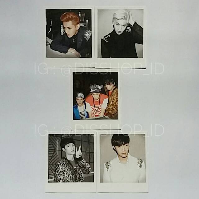 EXO - Official Overdose Polaroid
