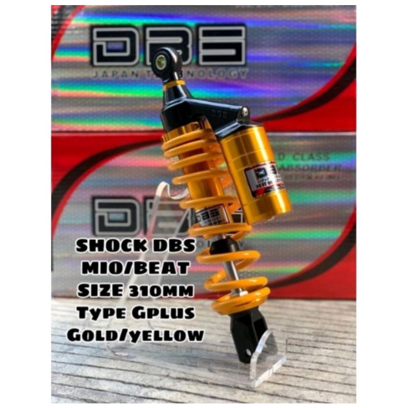 Shock/shockbreaker tabung DBS Original ukuran Shock 310mm Motor Beat pop Beat Esp Beat old/Mio sporty Mio soul Mio Smile Mio M3 Mio z Mio GT Fino Xeon Dill