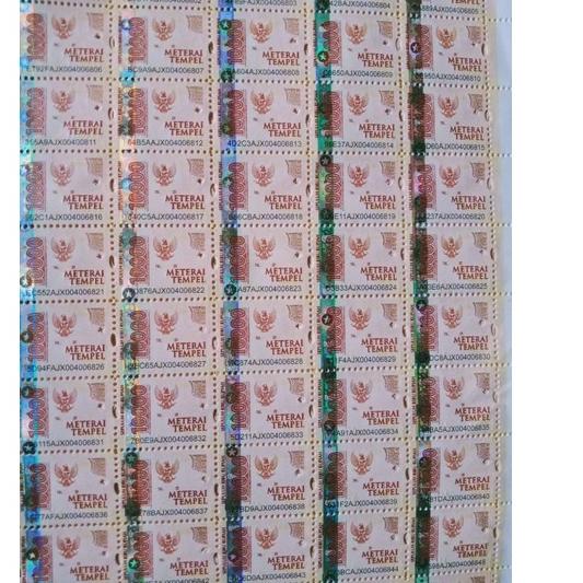 

2i2Hw--meterai 10000 paket 100 pcs/keping