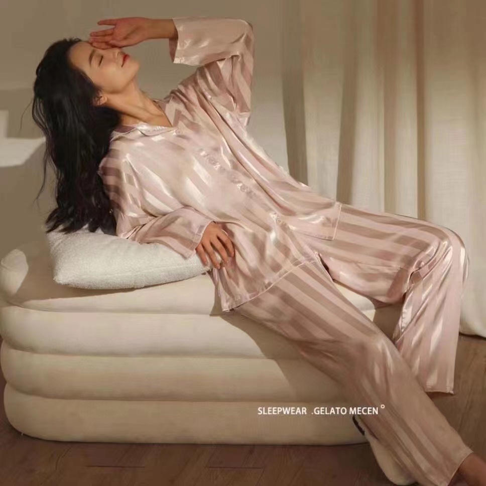 BAJU TIDUR EXCLUSIVE PIYAMA WANITA SATIN SUTRA ORGANIC TENCEL IMPORT MEWAH PREMIUM