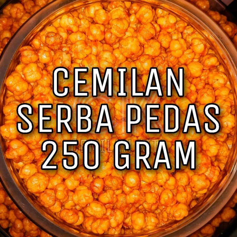 

Cemilan Serba Pedas 250 Gram