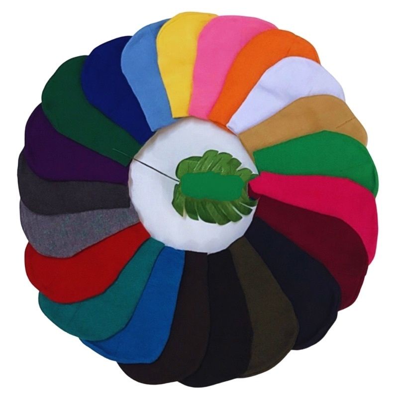 Kupluk Beanie Polos Bahan Spandek Pria dan Wanita topi rimba warna putih 20