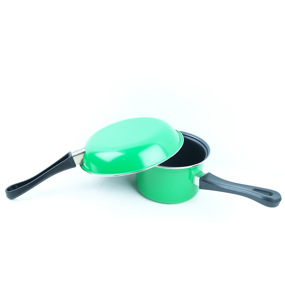 Maspion Wajan Milkpan 14cm Frypan 20cm Pastela