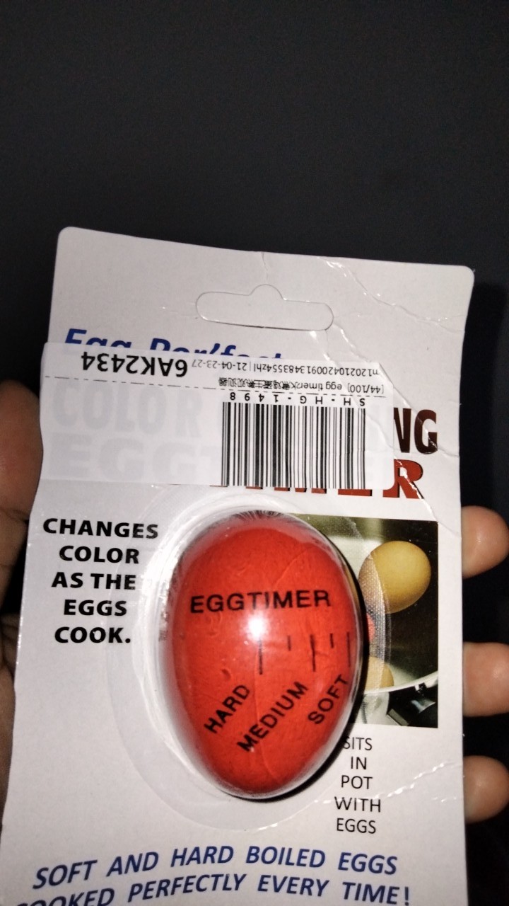 ☆idhigh Quality Egg Perfect Egg Timer Boil Perfect Eggs Every Time New Design