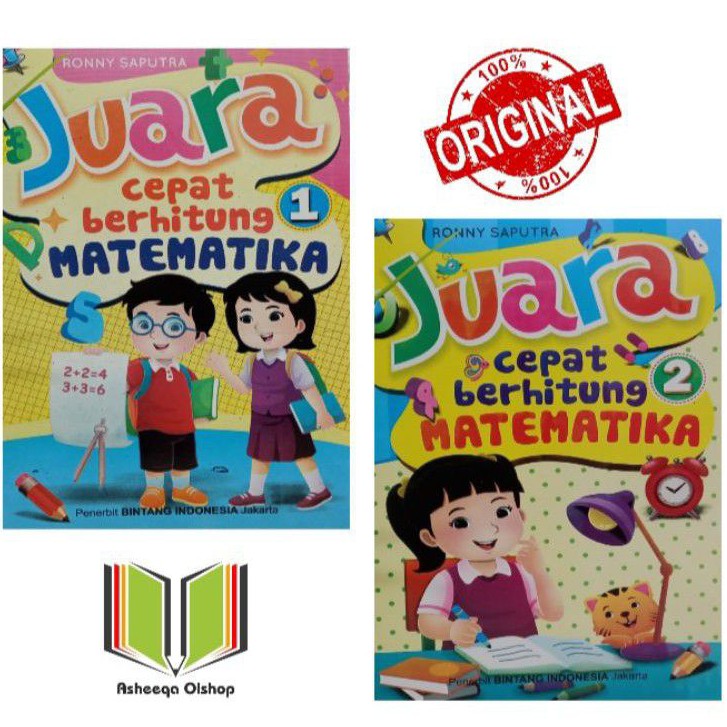 Buku Juara Cepat Berhitung Matematika 1 &amp; 2