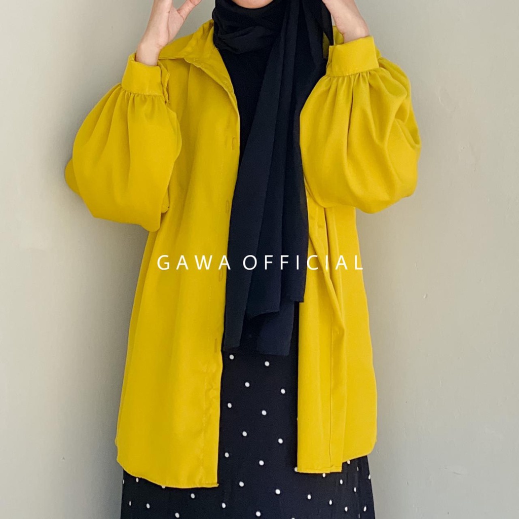 KEMEJA PUFFY SHIRT WANITA GAWAOFFICIAL