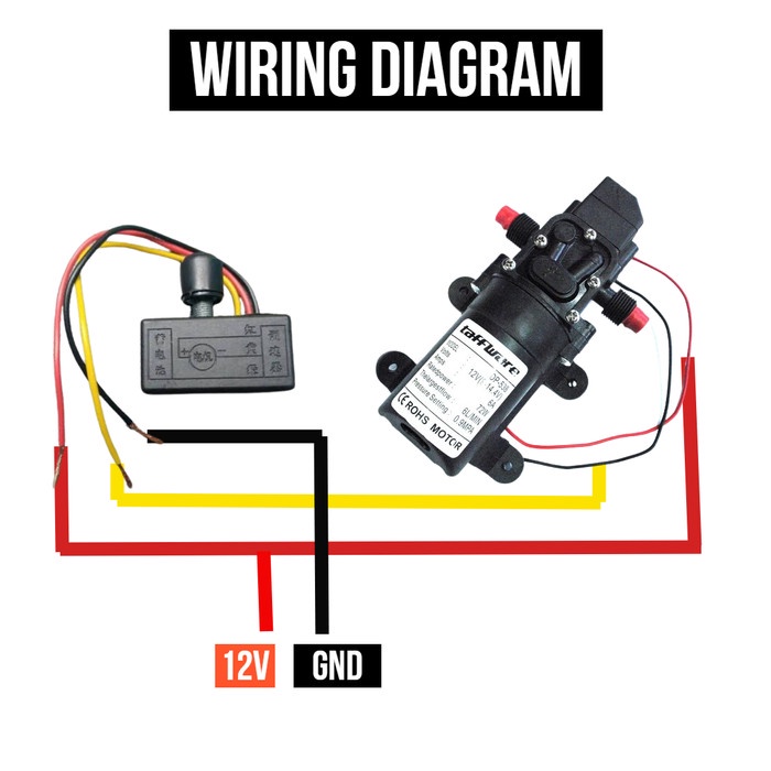 Dimmer DC 12V PWM Motor Pompa Air Kipas speed controller kontroler