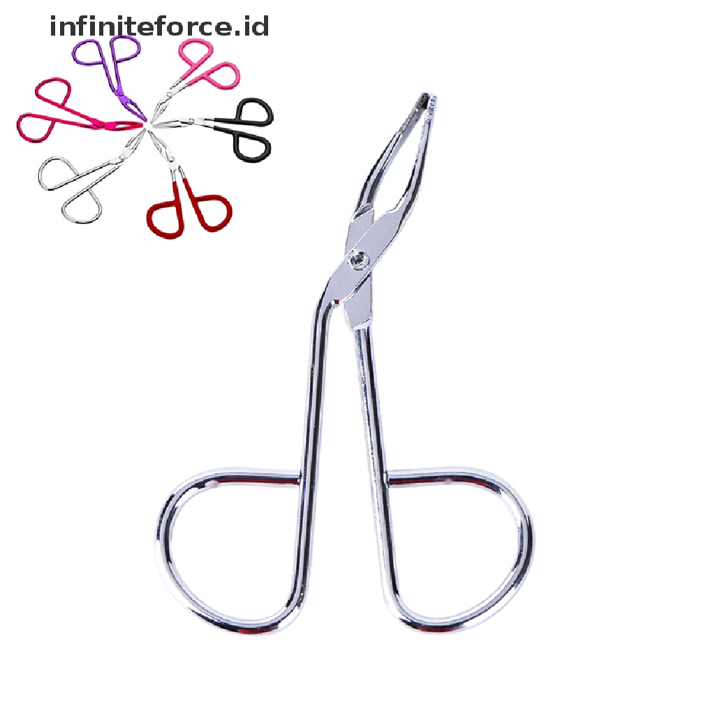 (Infiniteforce.Id) Gunting Alis Ujung Flat Bahan Stainless Steel