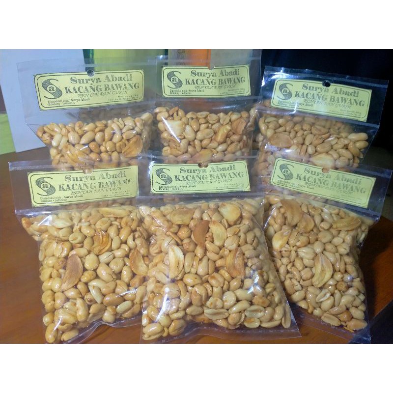 

Kacang Bawang Asin Surya Abadi