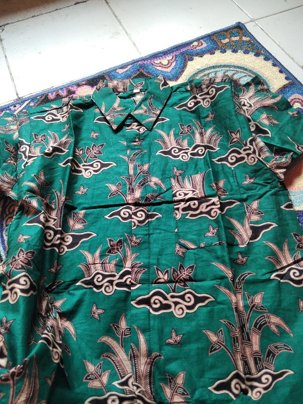 Kemeja Batik Pria Lengan Pendek Baju Batik Pria Batik Kantor Seragam Kerja Ukuran Reguler M.l.xl