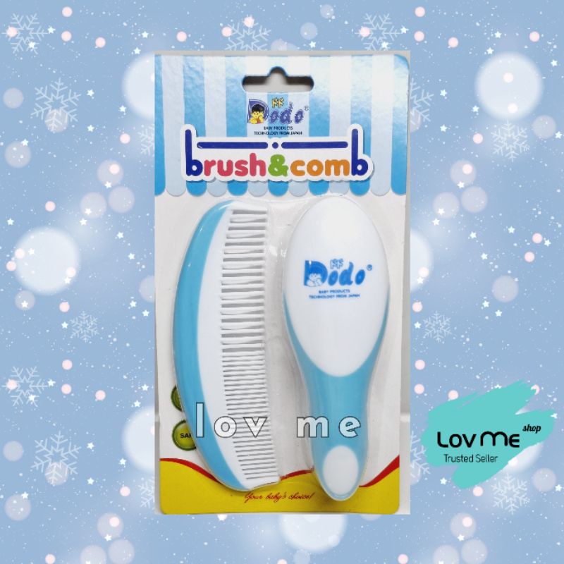 lov me❤ Dodo Brush Comb Sisir Sikat Bayi