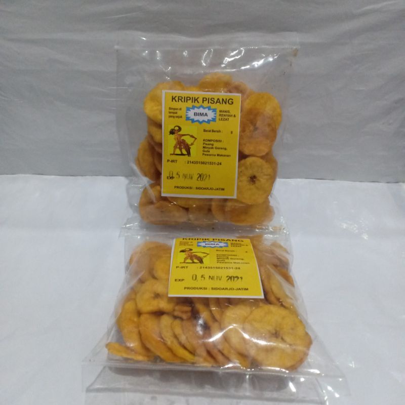

Kripik Pisang Bima Khas Sidoarjo