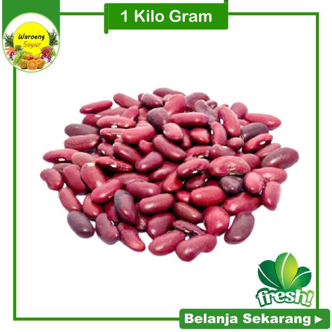 

Kacang Merah Mentah 1Kg Makanan Sayur Sayuran Segar Bogor